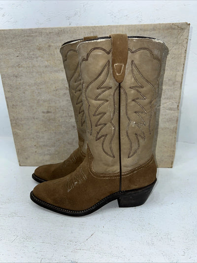 New Woman’s Brown Texas Brand Cowboy Boots. 4466 6.5 6 1/2 M. 19-118