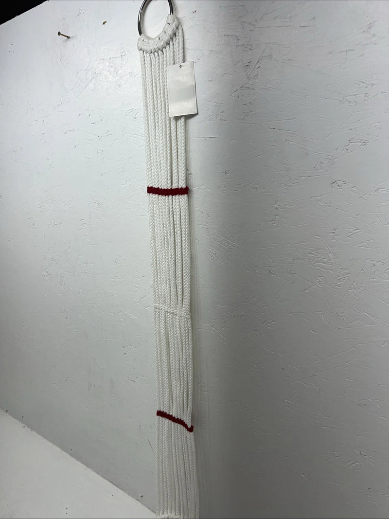 New White Red Tough 1 Mohair Draft 46” Cinch #59-1246 U-20