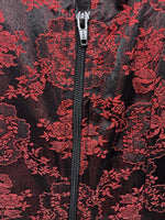 New Women’s 1849 RanchWear Red Designed Sleeveless Zip Up Vest Small YY-55