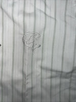 New Women’s Green Stripped On Course English Fitted Riding Shirt. Large G-20 