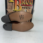 New Women’s Brown Lace Up Texas Brand Cowboy Boots. 4479 5.5 5 1/2. 20-41