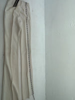 New Vintage White Panhandle Slim Polyester Pants #1534 3A-62