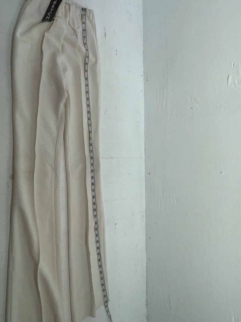 New Vintage White Panhandle Slim Polyester Pants #1534 3A-62