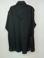 New Women’s Black Ely Country Charmer Long Sleeve Button Up Shirt M #14119 3B-35