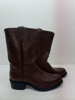 New Men’s Brown Texas Brand Cowboy Boots. 8311 10 E E. 6-63
