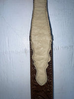 New Brown Genuine Leather Acme Tooled 29” Belt #6921 JJ-28