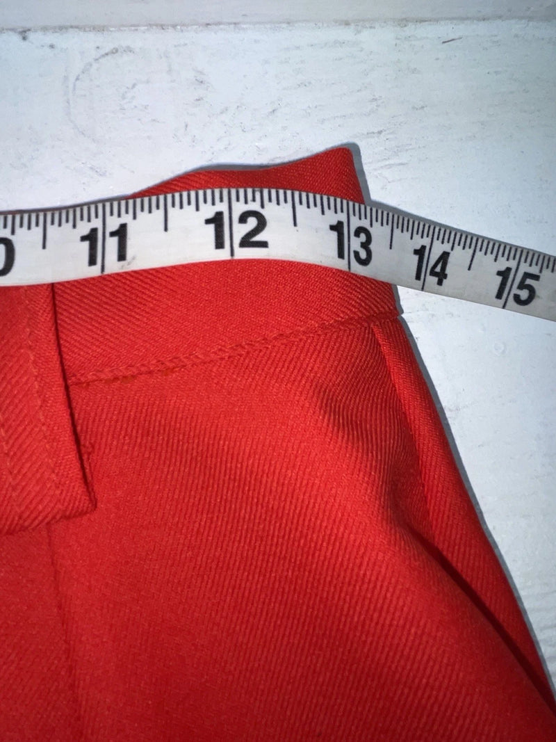 New Vintage Red Quicksilver Polyester Pants #2662 3A-109