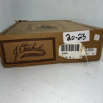 New Women’s Brown J. Chisholm Cowboy Boots. S423 5.5 5 1/2 M. 20-23
