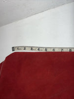 NOS Red Show Chaps With Fringe Adjustable Waist 38” L-34