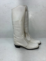 New Woman’s White Dingo Cowboy Boots. 7631 7 M. 18-38