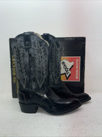 New Men’s Black Texas Brand Cowboy Boots.  5030 8.5 8 1/2 D. 3-112