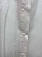 New Women’s San Angelo White Designed Long Sleeve Button Up Medium YY-105