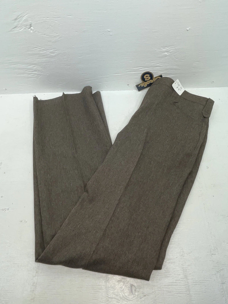 New Vintage Brown Circle S Polyester Pants #CP4776 XX-89