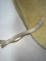 New Yellow Wool English Saddle Seat Cover PP-16