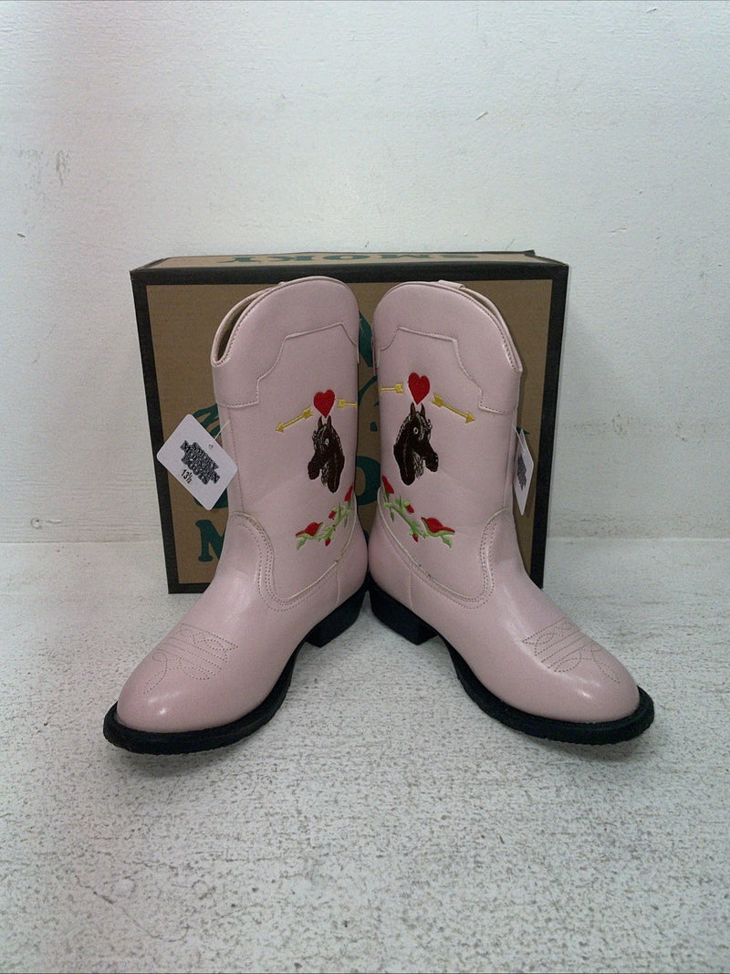 New Kids Pink Smoky Mountain Cowboy Boots. 1162 13.5 13 1/2. 23-61