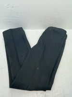 New Vintage Black Wrangler Polyester Pants #828K ZZ-34