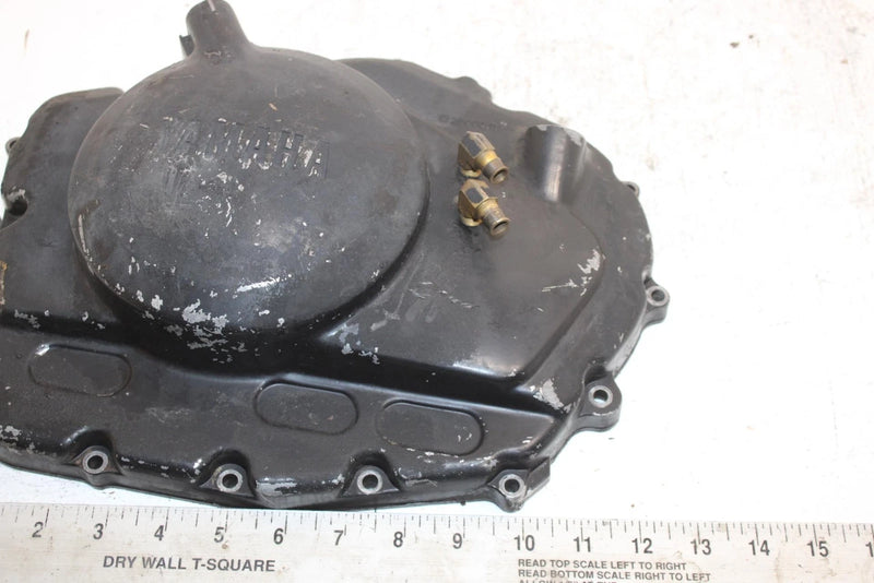 1987 Yamaha  Warrior Oem Clutch Cover W/Oil Cooler Fittings 1UY-15431-00-00 AY16