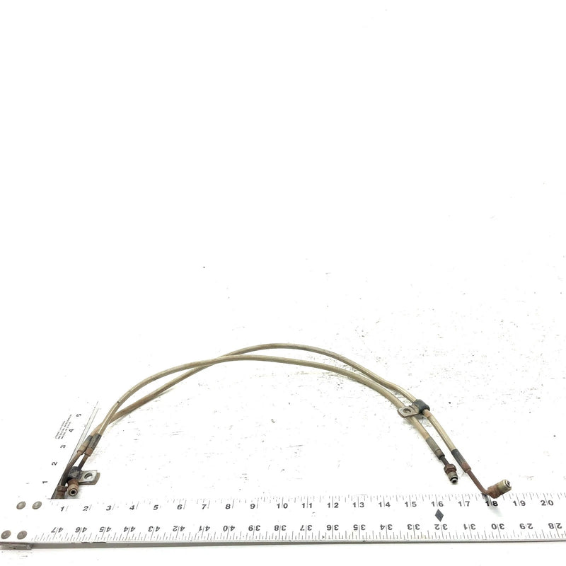 02-04 Polaris Sportsman 700 OEM Front Lower Brake Line Set 1910475 AP219