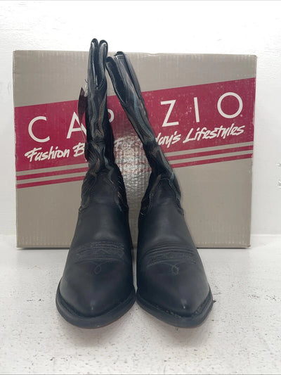 New Women’s Black Capezio Cowboy Boots. L 280 8.5 8 1/2 M. 15-56