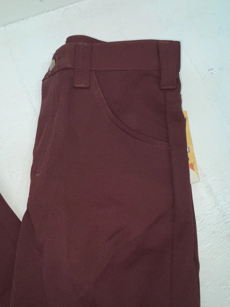 New Vintage Red Lee Polyester Pants #2004061 3A-119
