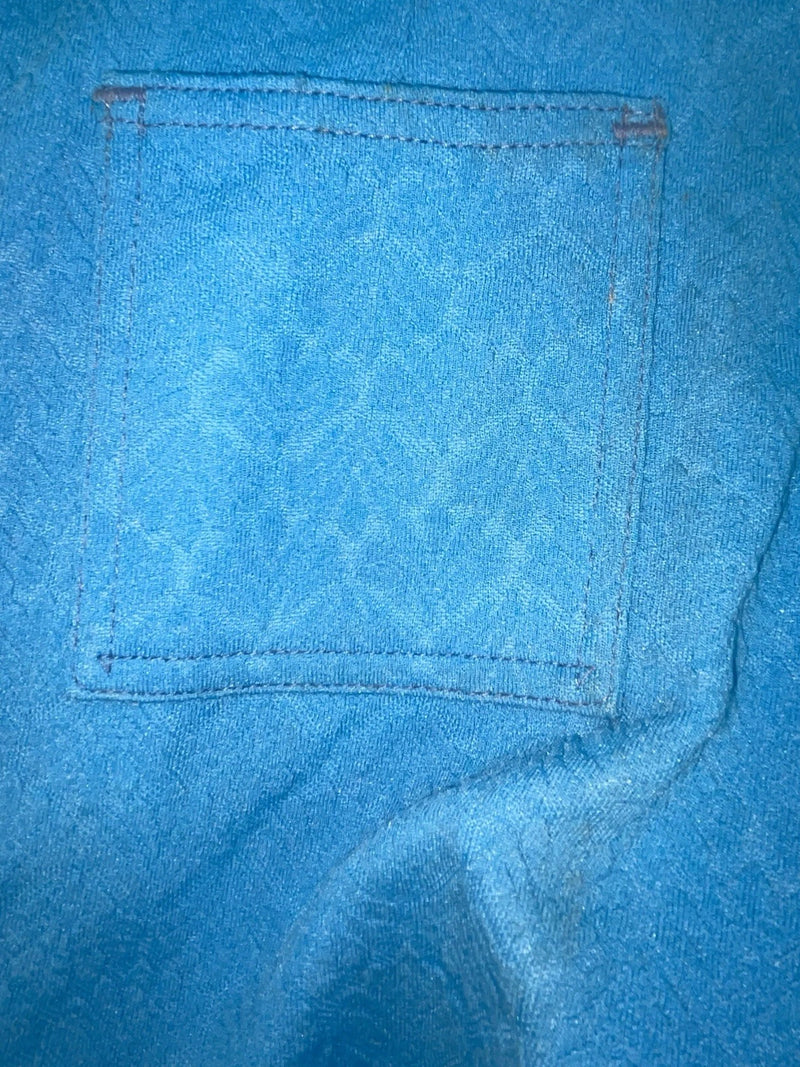 New Vintage Blue Polyester Pants #5450087 3A-67