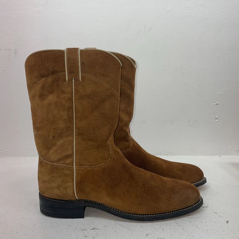New Women’s Brown J Chisholm Cowboy Boots. L 114 10 M. 15-140