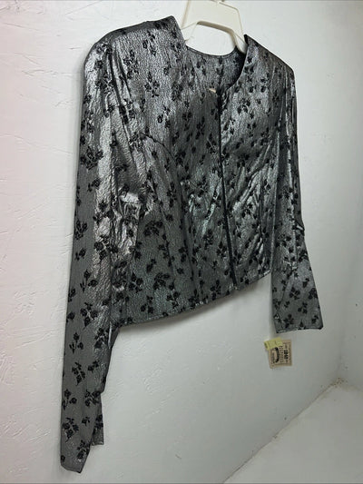 New Women’s Silver 1849 Authentic Ranchwear Short Show Jacket Medium WW-3