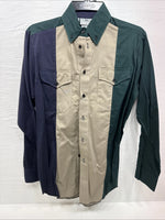 New Men’s Cowboy Threads Multiple long sleeve button up small B-78