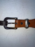 New Orange Genuine Leather Nocona Weaved 26” Belt #A436 NN-78