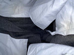 New Vintage Gray Circle S Polyester Pants #CP4776 XX-78