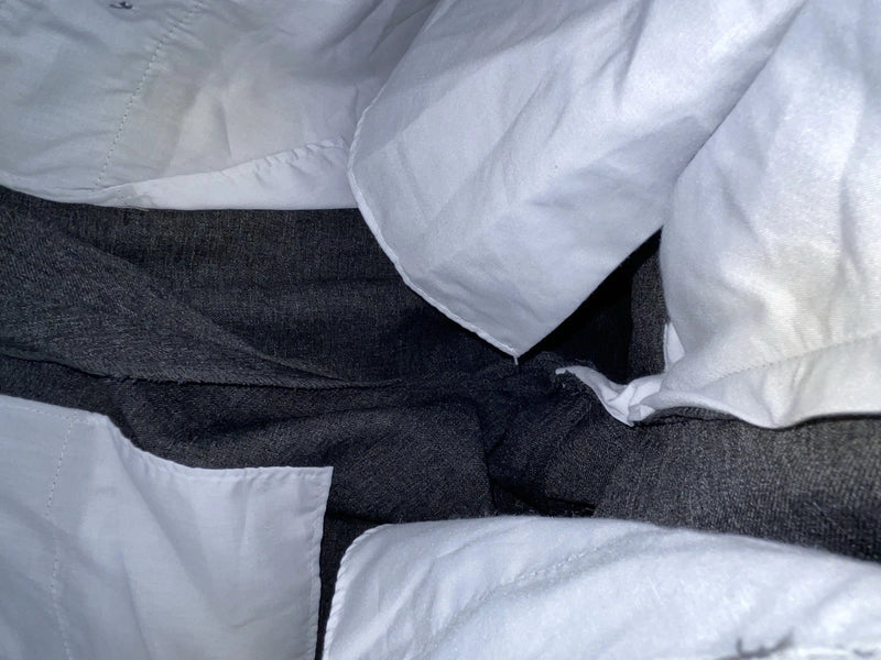New Vintage Gray Circle S Polyester Pants #CP4776 XX-78
