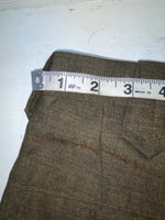 New Vintage Brown Dickson Jenkins Polyester Pants #2151 ZZ-67
