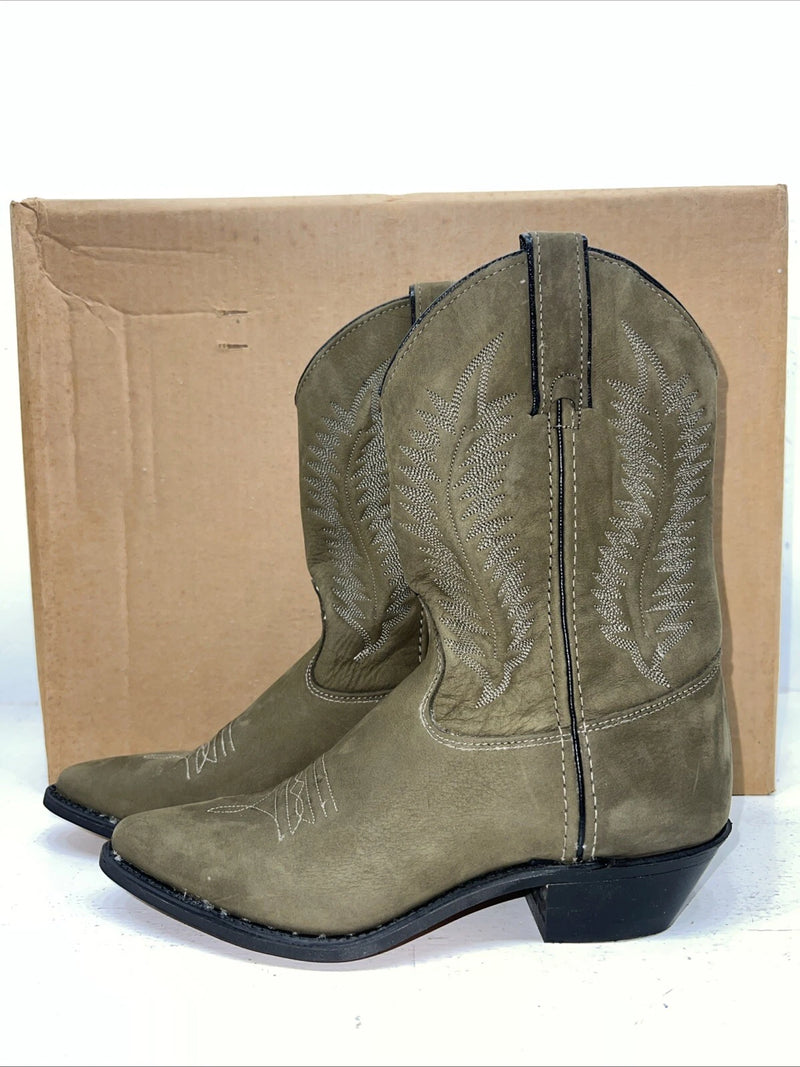 New Women’s Green Texas Brand Cowboy Boots. L  9302 6.5 6 1/2 M. 19-139