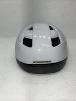 New Women’s White IRH English Riding Helmet. 1056-17 Large. 12-98