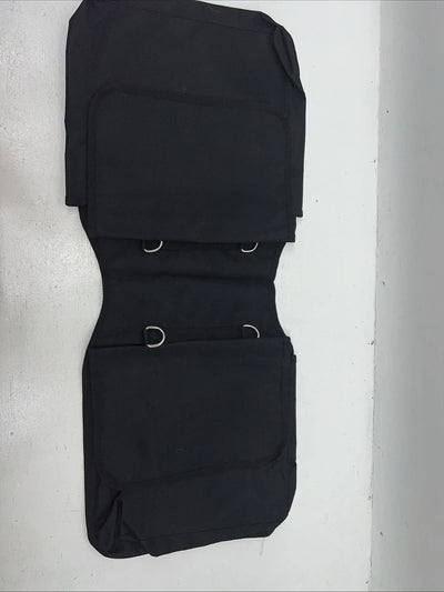 New Black Nylon Saddle Trail Riding Bag M-502