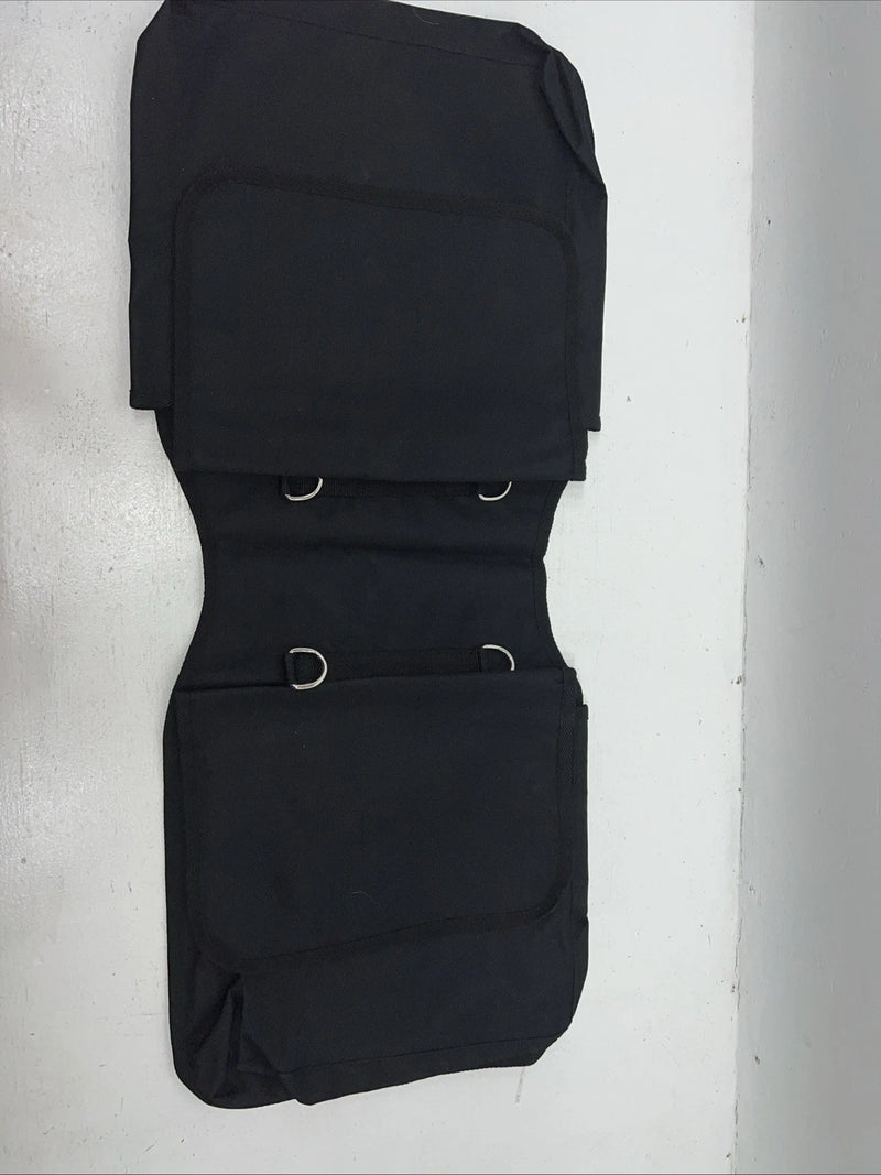 New Black Nylon Saddle Trail Riding Bag M-502