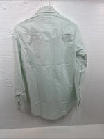 New Men’s Champion Western Mint Green Long Sleeve Pearl Snap 15 Medium M-62