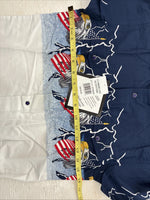 New Kids Cumberland Eagle Designed Long Sleeve Pearl Snap Medium CC-78