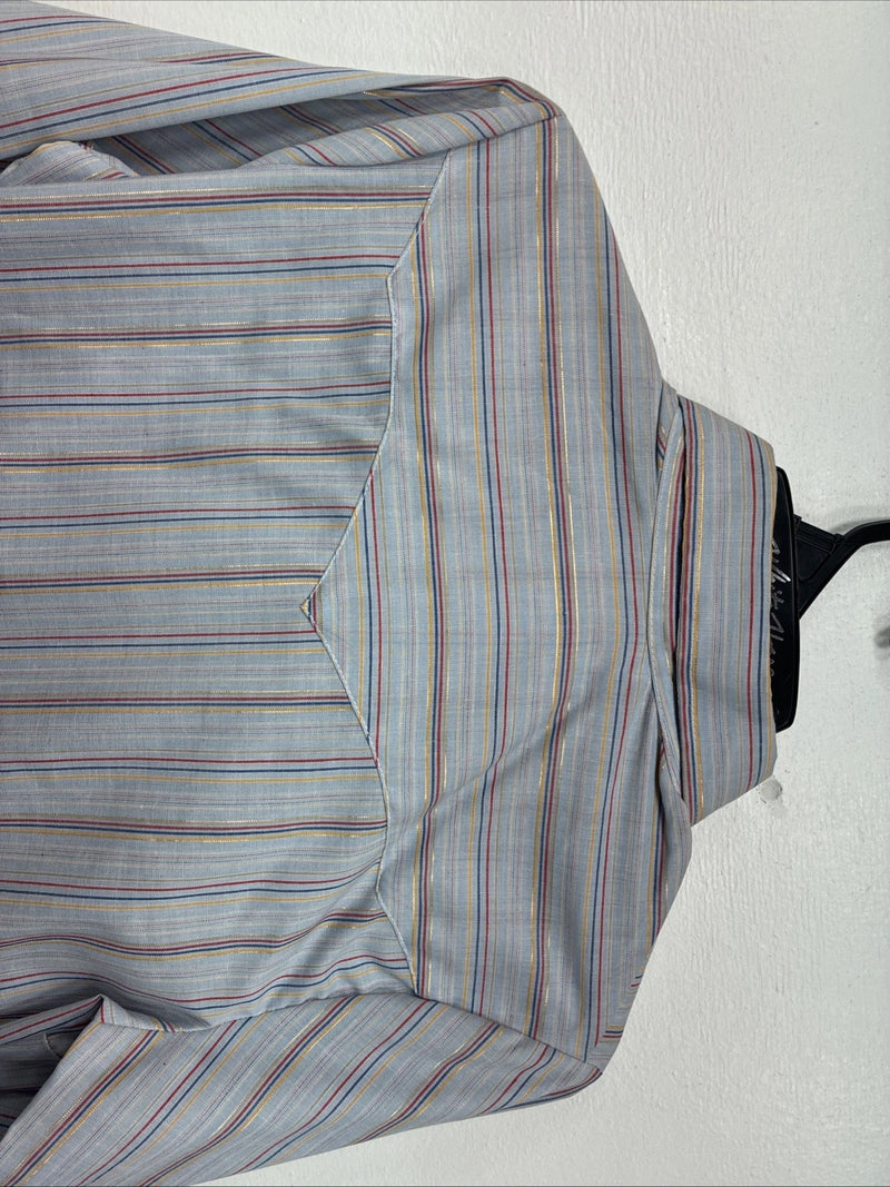 New Women’s Dickson Jenkins Multicolor Long Sleeve Pearl Snap Size 34 KK-100