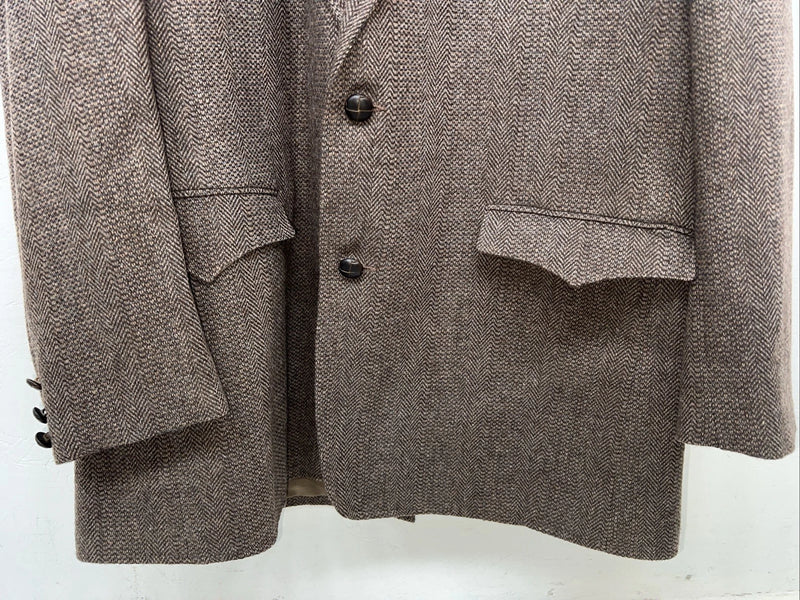 New Men’s Brown Pioneer Wear Suit Jacket 44L #12530 HH-604