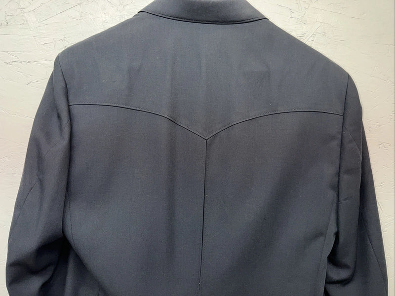New Men’s Circle S Blue Suit Jacket 40R #25832 V-601