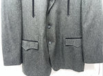 New Men’s Circle S Grey Suit Jacket 48L #25832 X-610