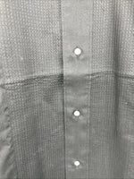 New Men’s Classix Black Under Tux Long Sleeve Button Up XL O-30