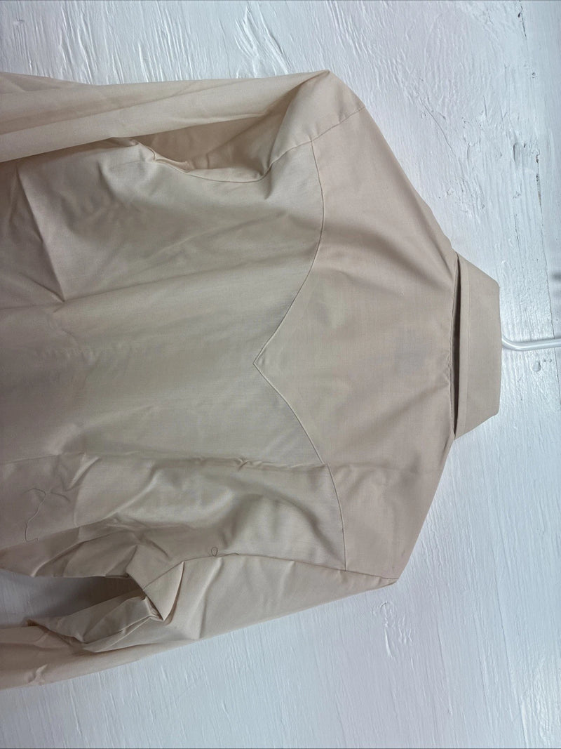 New Kids Denver Tan Long Sleeve Pearl Snap Size 18 CC-119