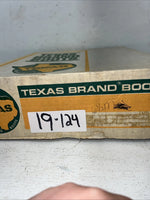 New Women’s Brown Texas Brand Cowboy Boots. L 144 6.5 6 1/2 M. 19-124