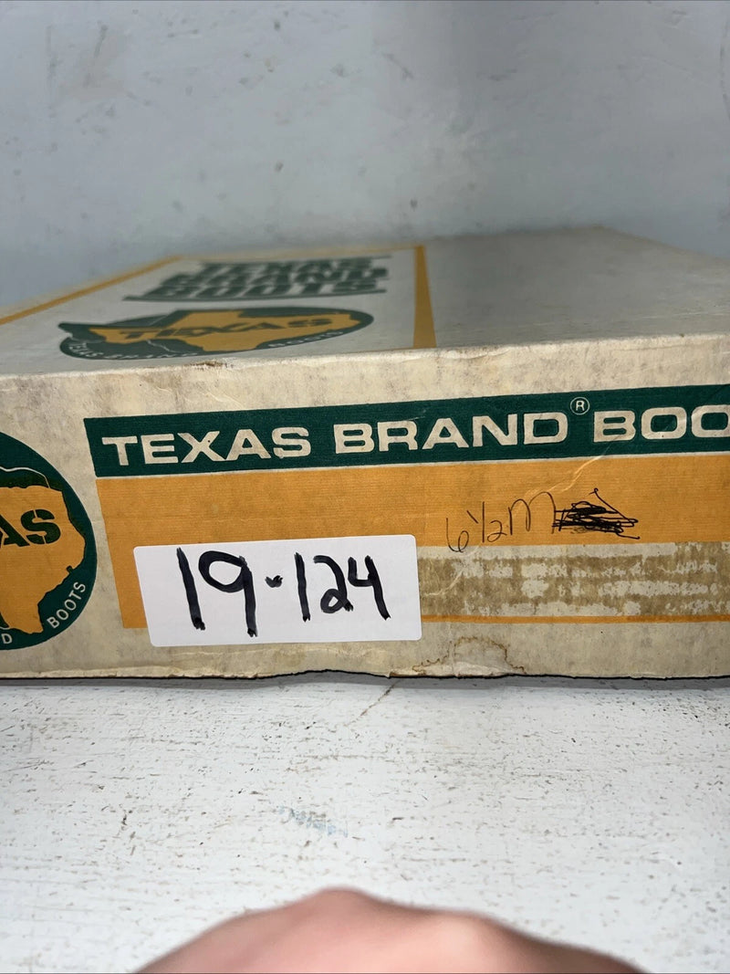 New Women’s Brown Texas Brand Cowboy Boots. L 144 6.5 6 1/2 M. 19-124