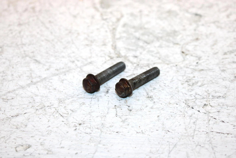 1998 Kawasaki Bayou 300 Oem Oil Filter Cover Bolt Pair 132BD0625 AK17