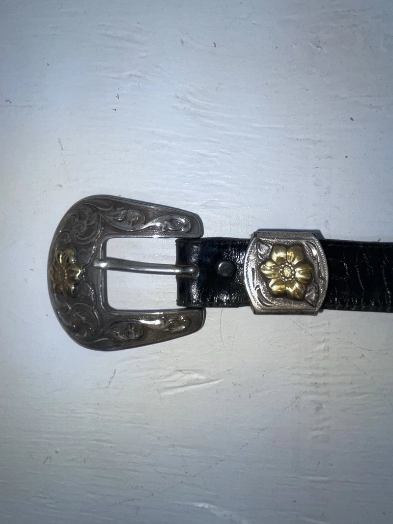 New Black Genuine Leather Wrangler 28” Belt #4820 JJ-129