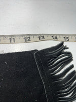 New Black ABetta Show Chaps With Fringe Adjustable Waist XL 46” L-33