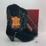 New Women’s Black Dingo Cowboy Boots. 640 9.5 9 1/2 M. 17-116